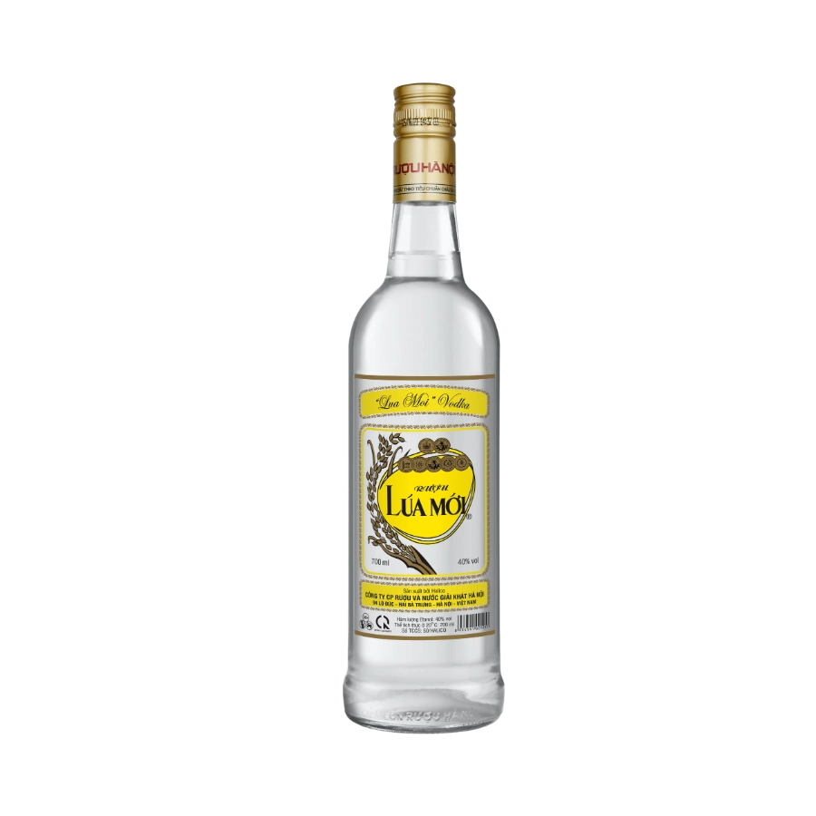 Rượu Vodka Việt Nam Halico Lúa Mới